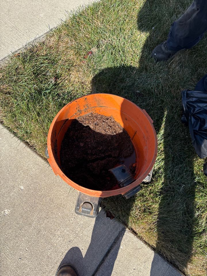 Hydrojet main sewer in Clinton Township.