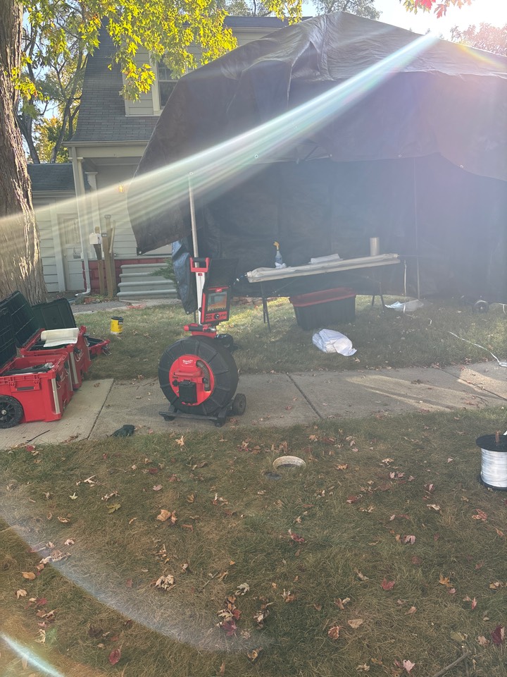 Pipe lining patch in Mt. Clemens.