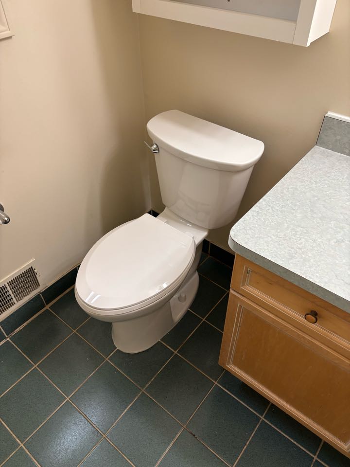 Toilet repair in Shelby