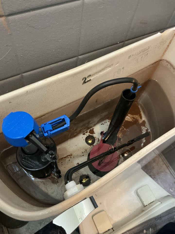 Fixed leaking toilet with major rebuild on tank in Warren