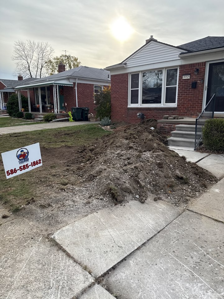 Outside sewer repair saint Clair shores 