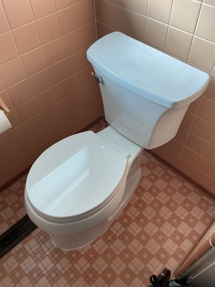 Installed new toilet in st. Clair shores
