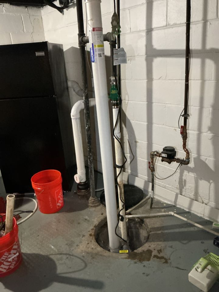 Installed new sump pump in Royal Oak
