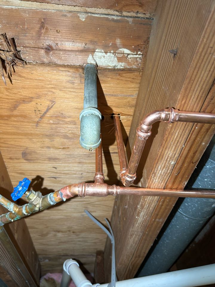 Water line replacement 