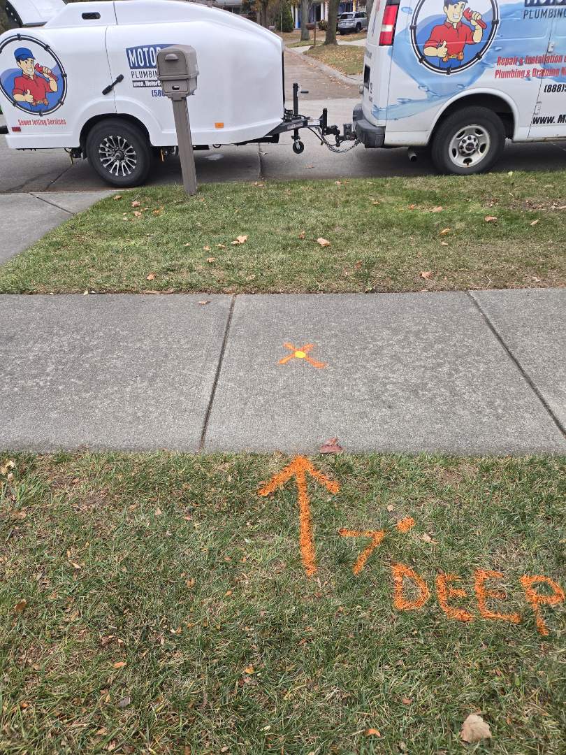 locate sewer line