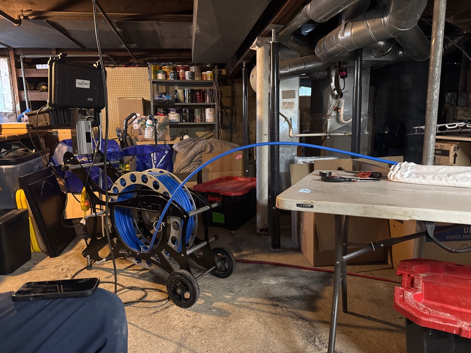 Lightray patch a main sewer line in Ferndale 