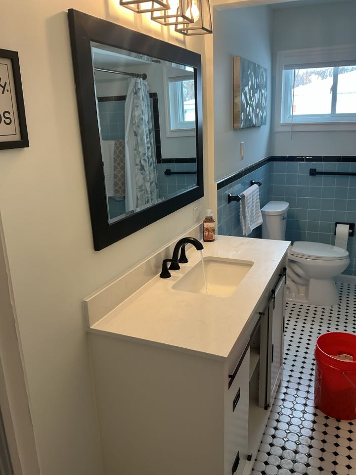 Snaked bathroom lav sink drain in St. Clair Shores