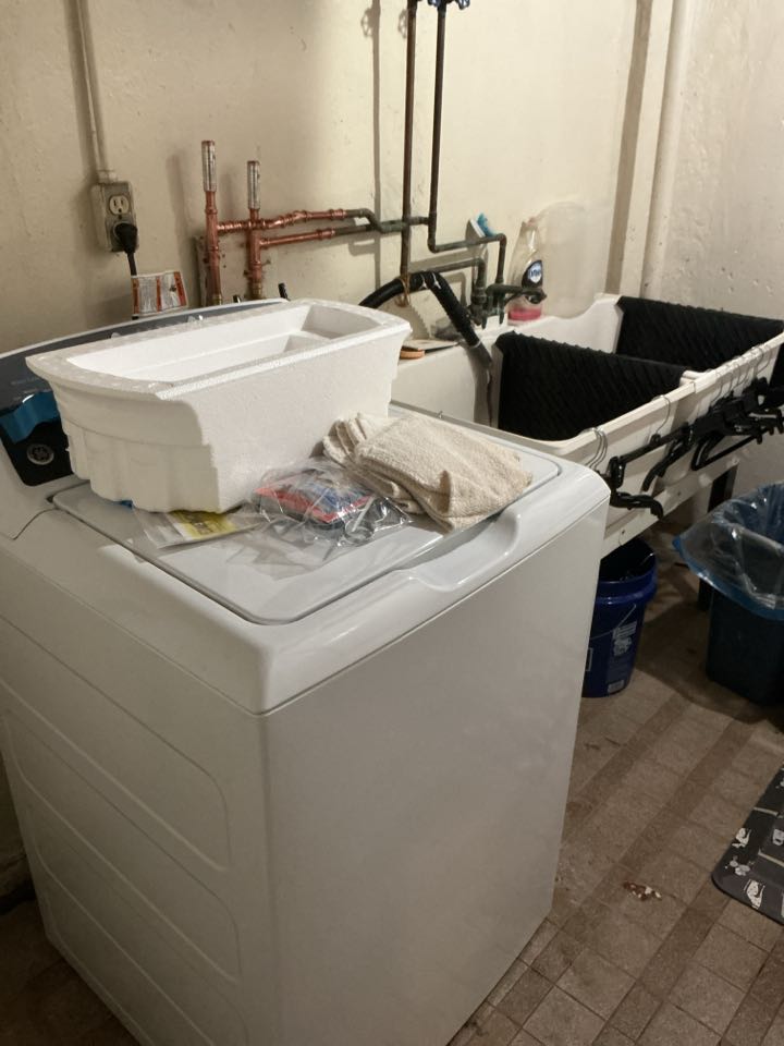 Installed washing machine in St. Clair Shores