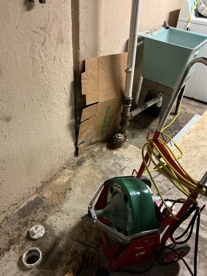 Snaked kitchen drain under floor in Farmington Hills