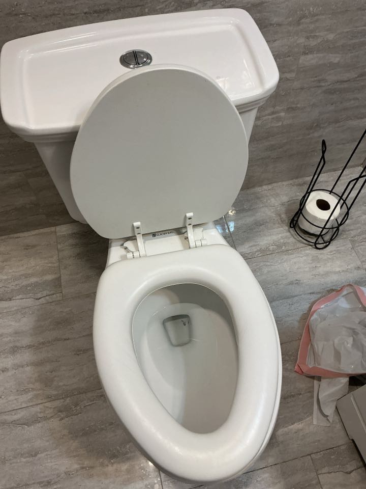 Ran snake auger through toilet to clear blockage in Southfield