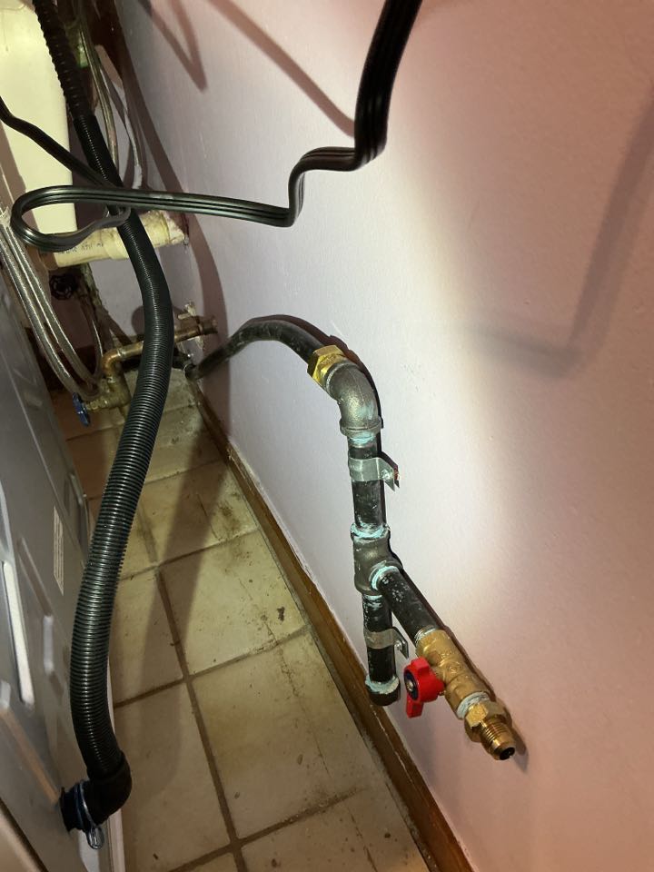 Installed new gas line in Washington