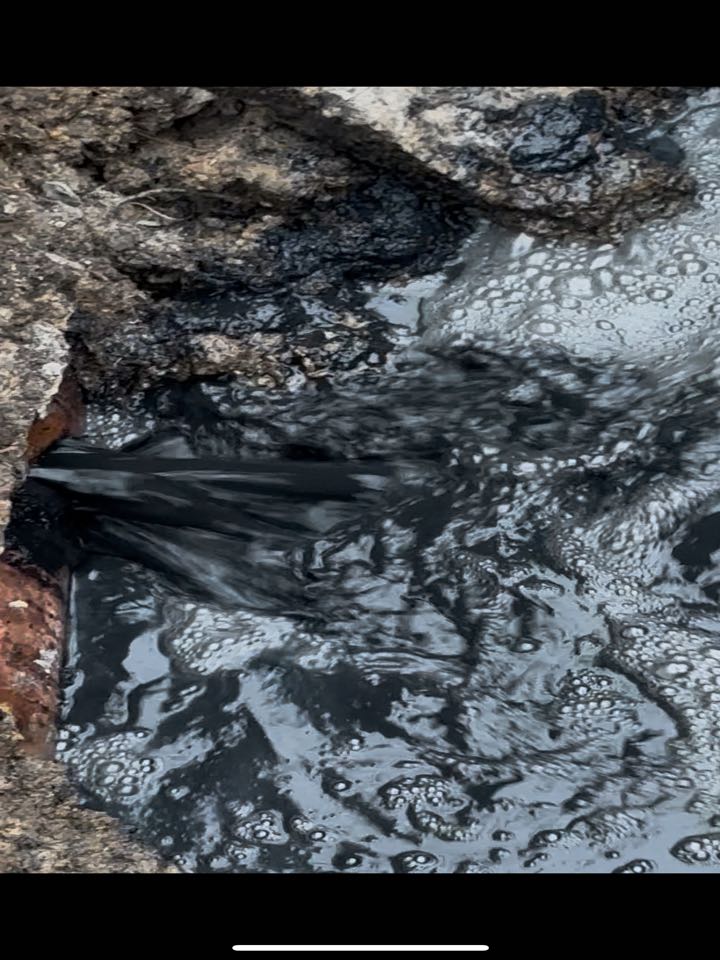 Removed section of main sewer drain Eastpointe 