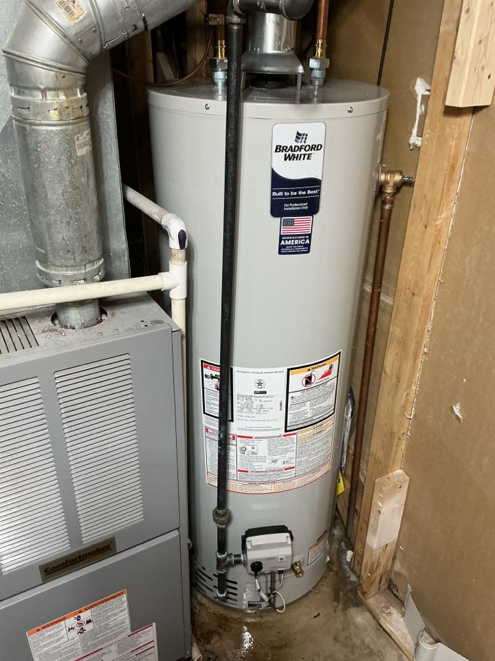 Installed new water heater in Shelby Township