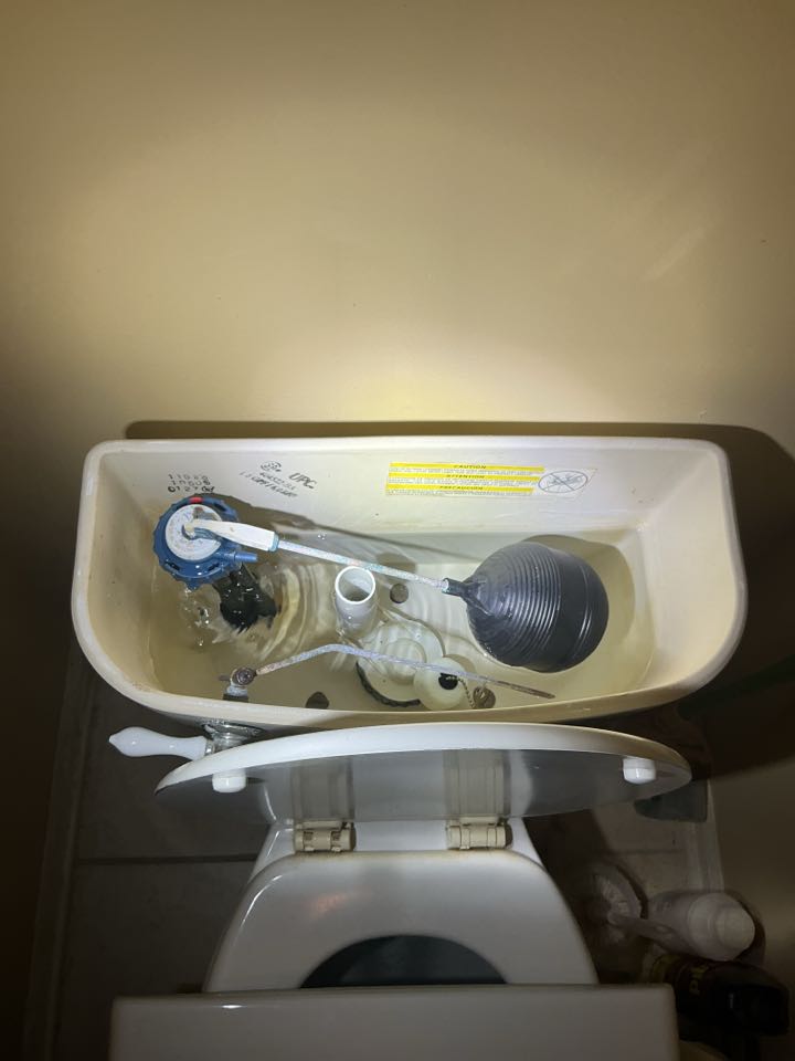 Estimate to replace toilet in Chesterfield