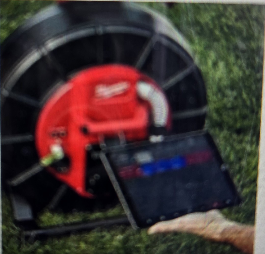 video inspected main line before and after hydrojet. Roseville 