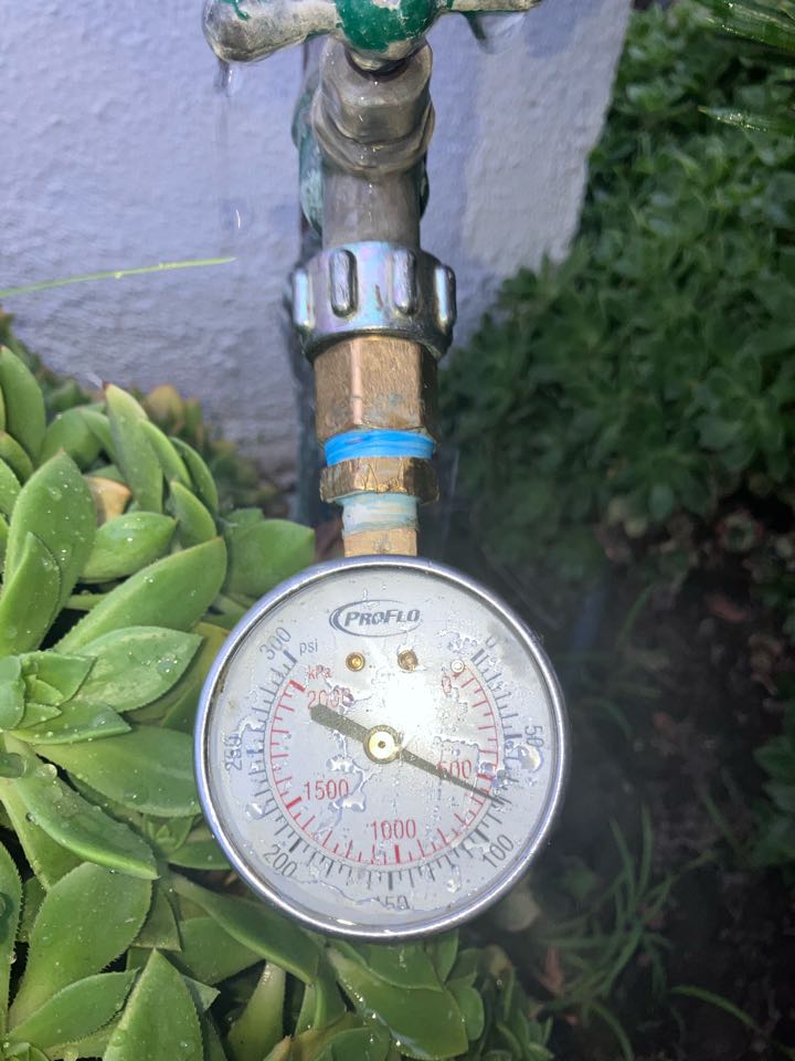 Install 40 gallon water heater with new expansion tank and pressure regulator 