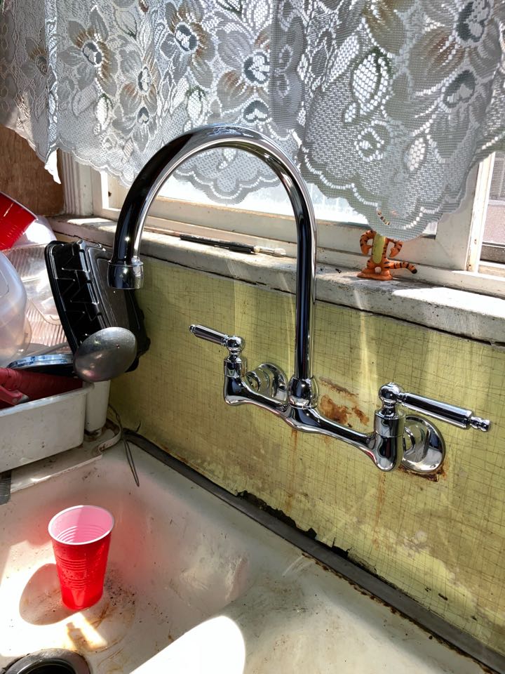 Whole house plumbing inspection installed new kitchen sink faucet and repaired gas watwr heater 
