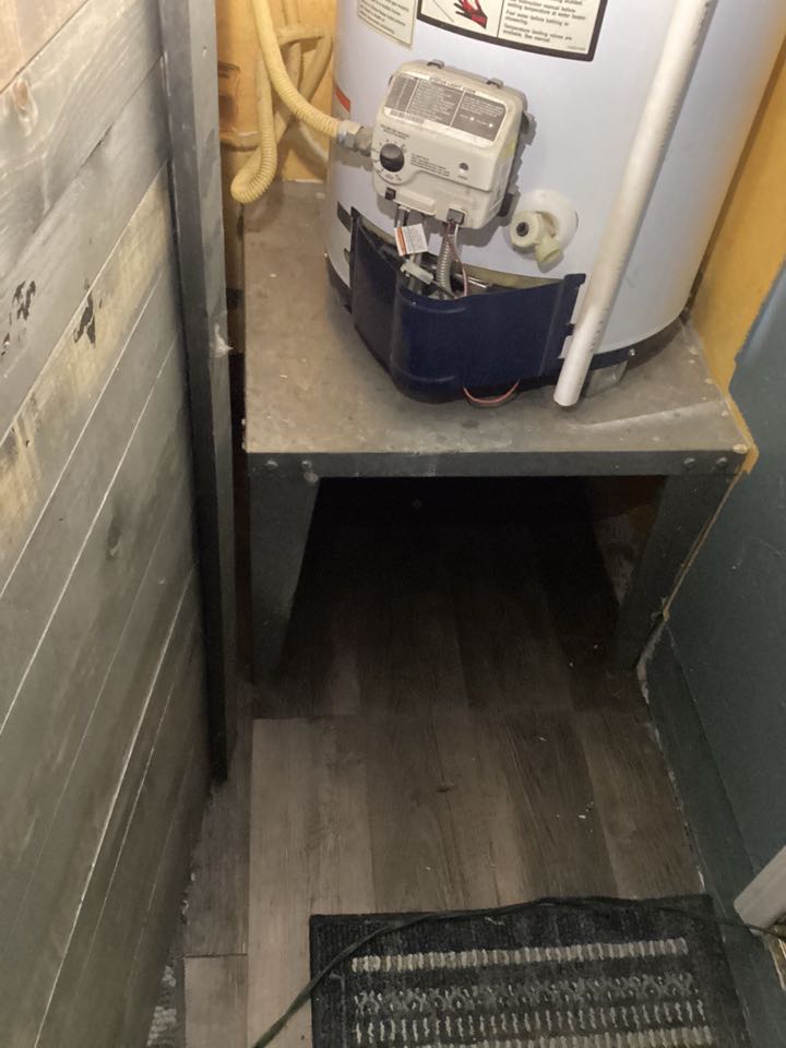 Safety inspection and water heater replacement in PV in Chino California for a single-family house