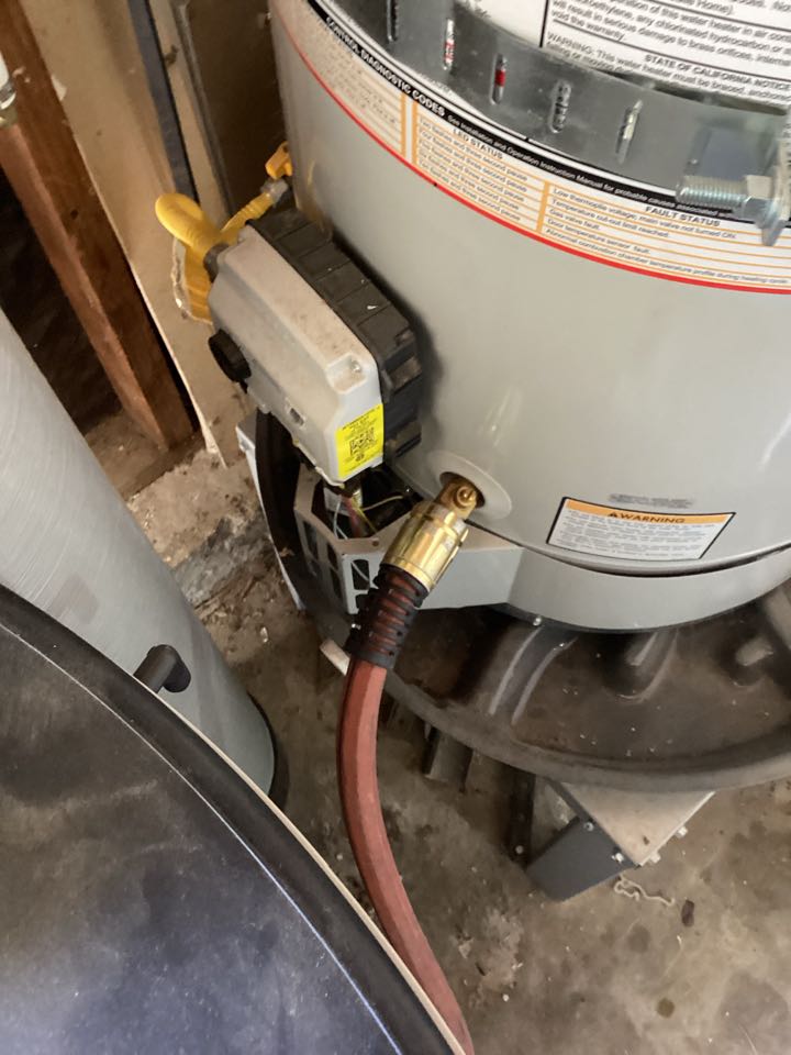 Safety inspection and water heater flush in corona ca for a single family two bathroom house 