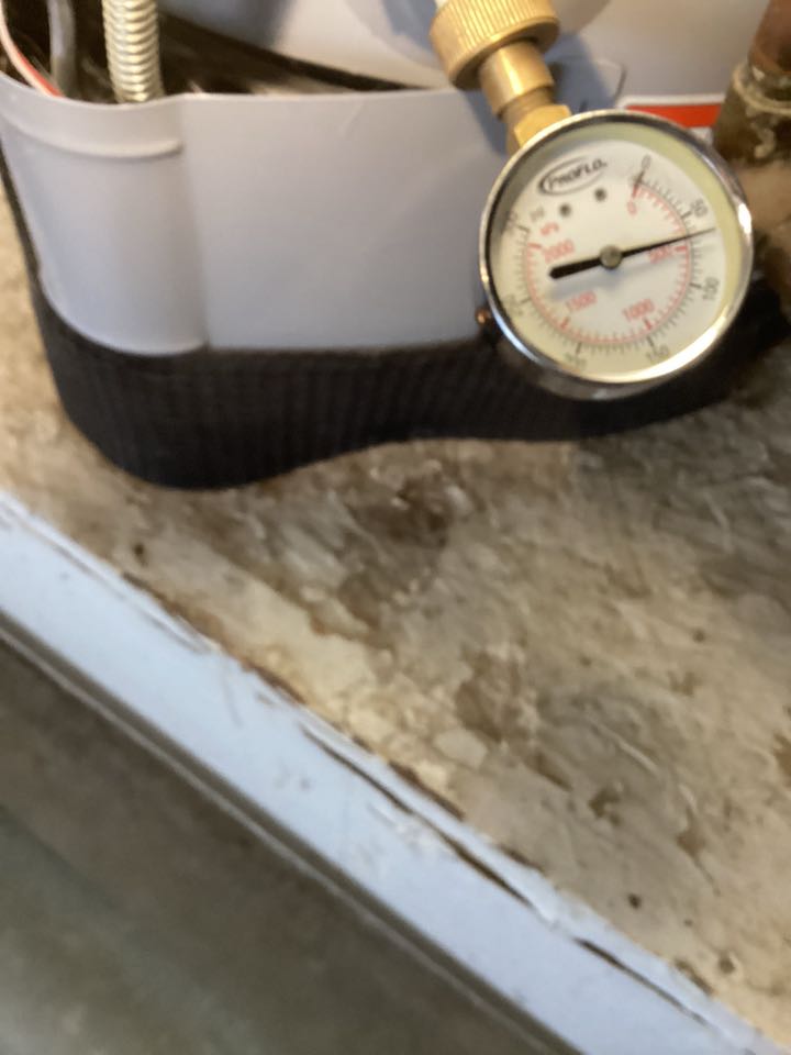 Install 50 gallon water heater in garage area in Corona, California for a single-family two bathroom house