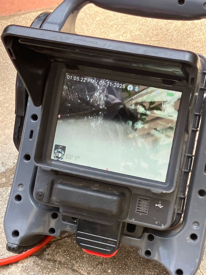 Whole house plumbing inspection. Hydrojetting of main sewer lateral through accessible clean out, clean out installation 