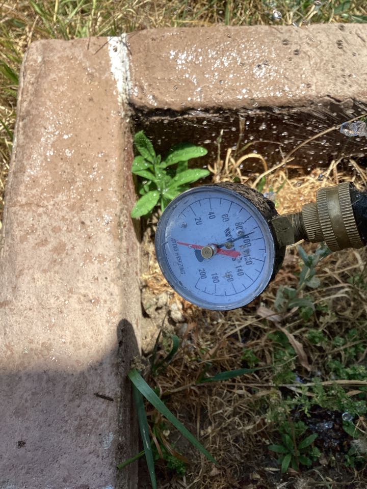 Wall mount faucet installation in Los Angeles, California for a single family two bathroom house