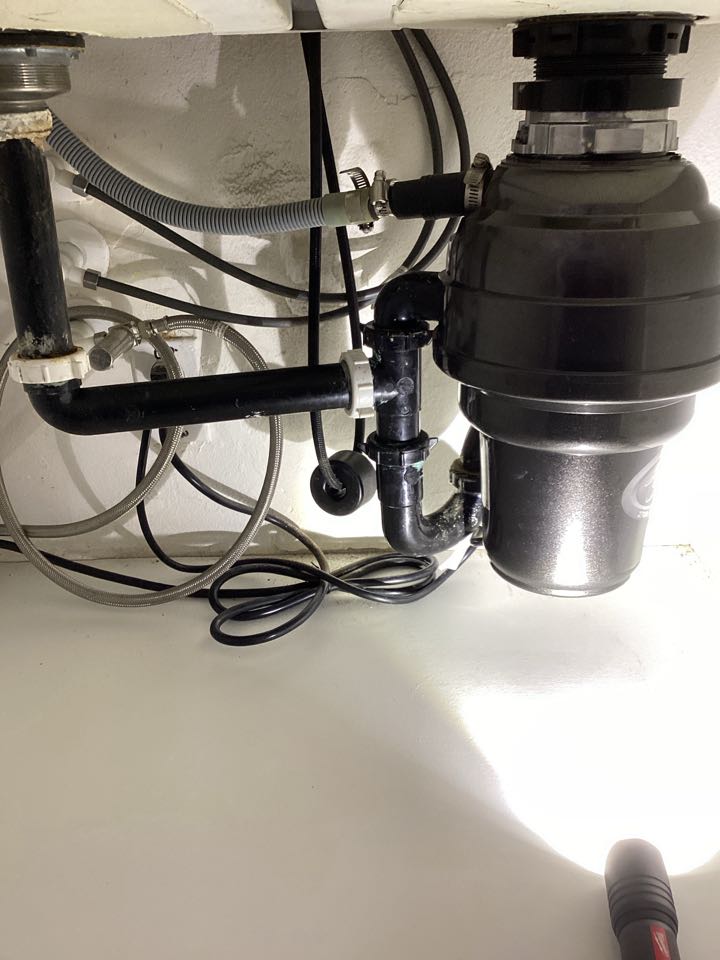 Garbage disposal installed in laguna Niguel, California for a single family three bathroom house