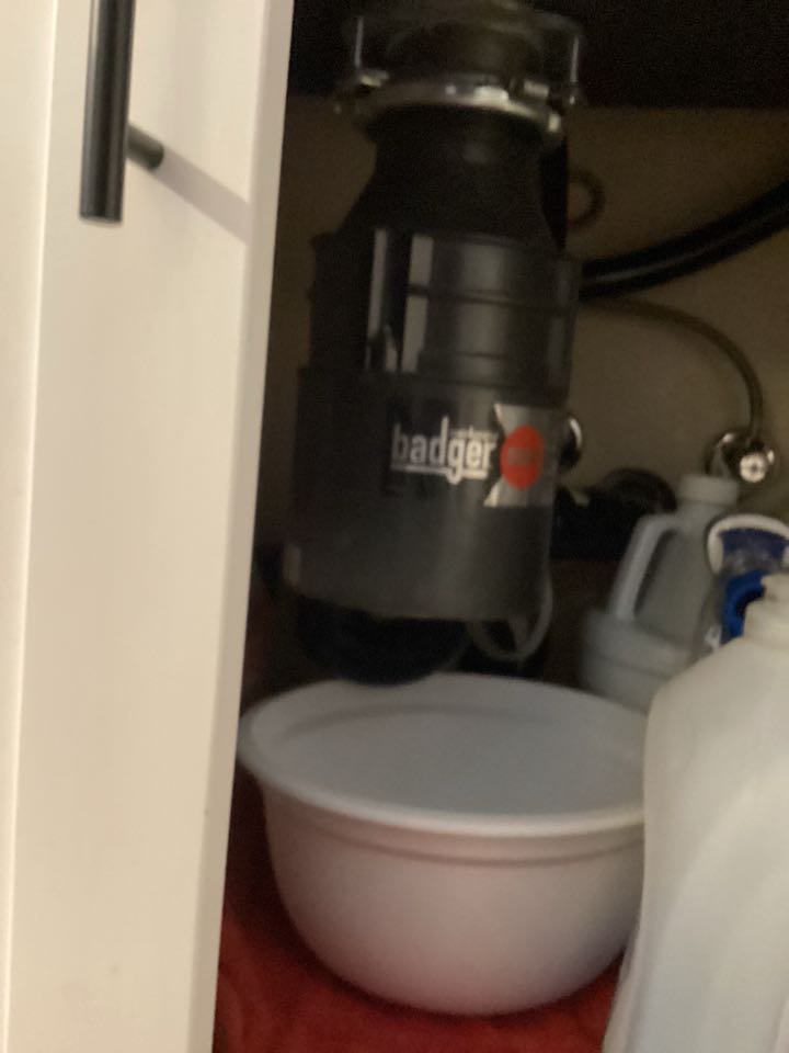 Garbage disposal install in Duarte California for a single-family two bathroom house