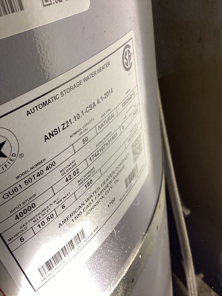 Water heater install in Baldwin Park, California for a single-family two bathroom house