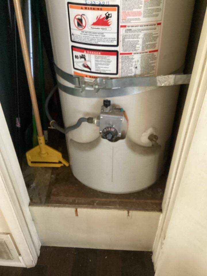 Water heater installed in Covina, California for a single-family two bathroom house