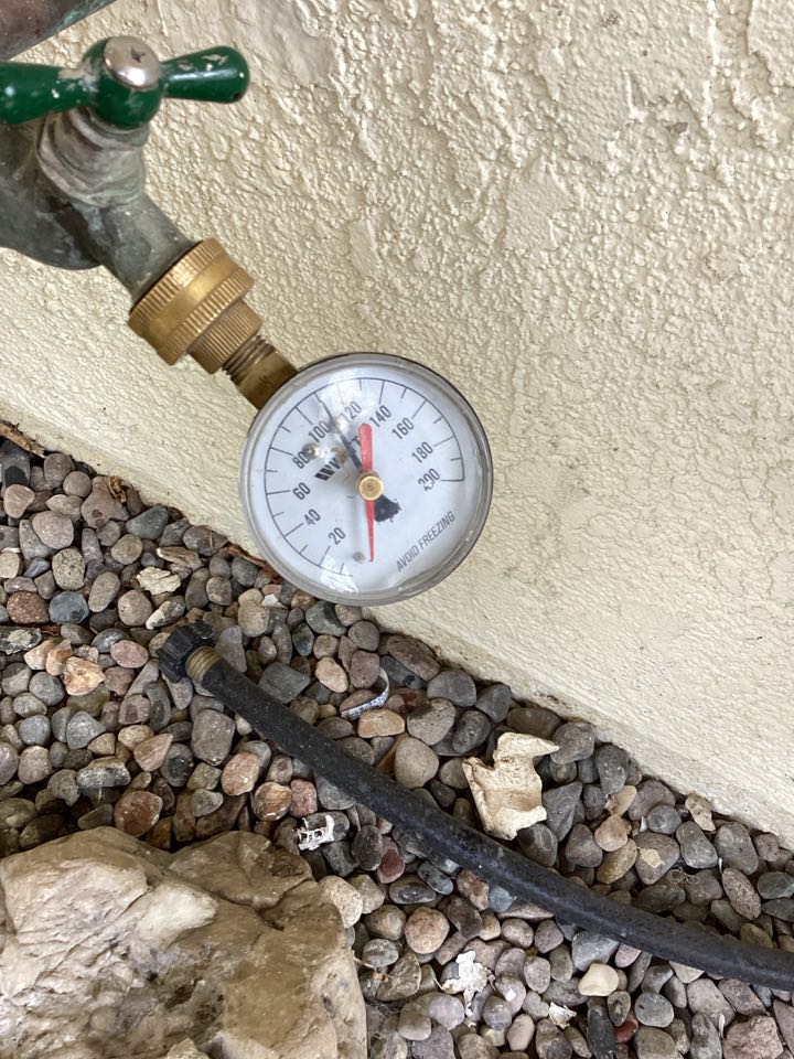 Water heater in starting garage area in Montebello California for a single-family 2 1/2 bathrooms