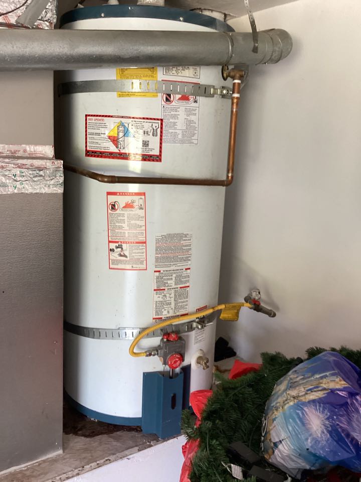75 gallon water heater install in Covina California for a single-family four bathroom house