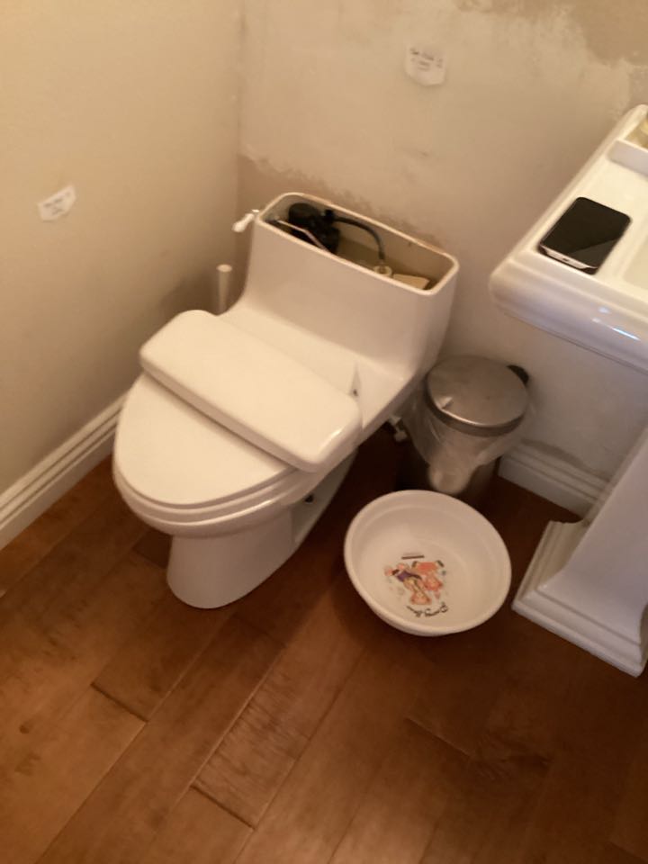 Toilet, install and faucet in Laguna Hills, California for a single-family three bathroom house