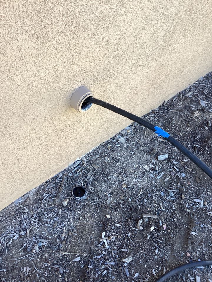 Hi Bridget, mainline in Corona, California for a single-family three bathroom house