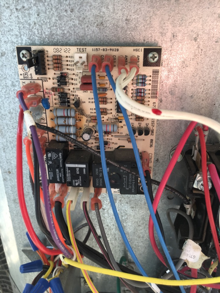 Control board replacement on bryant heat pump