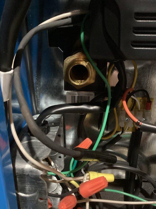 Responded to no heat complaint where customer reported boiler not operating and cold pipes. Diagnostic testing revealed a cracked sensor well. Replaced temperature sensor and immersion well, restoring proper boiler operation and heat to the system.