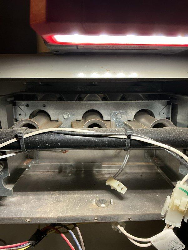 Completed comprehensive preventative maintenance service on customer's furnace. Inspected burner ports, igniter assembly, and electrical components. No abnormalities detected; system functioning properly with the intermittent dripping sound in dining room vent no longer present at time of service.