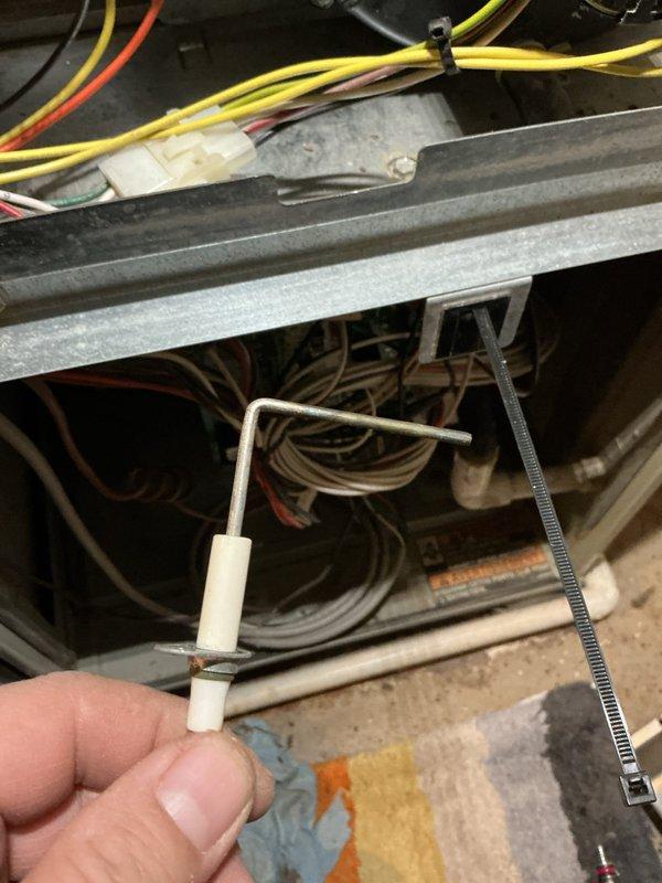 Completed comprehensive preventative maintenance service on customer's furnace. Inspected burner ports, igniter assembly, and electrical components. No abnormalities detected; system functioning properly with the intermittent dripping sound in dining room vent no longer present at time of service.