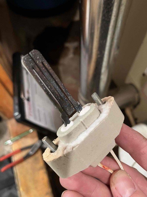 Performed annual partner plan inspection on boiler system. Identified multiple issues including weeping relief valve, igniter buildup, and non-functional master bedroom zone valve that would open but not call for heat. Documented water damage below relief valve and offered on-site replacement for the master bedroom zone valve component.