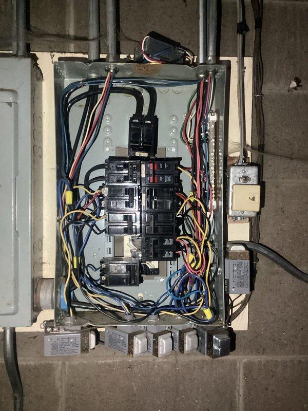 Responded to intermittent electric heating issue. Diagnosed problem with relay controls affecting multiple zones. Customer initially reported non-functioning heat in bathroom zone, which later restored functionality during inspection. Provided assessment of electrical system and recommended replacement of faulty relays to resolve the intermittent heating failures.