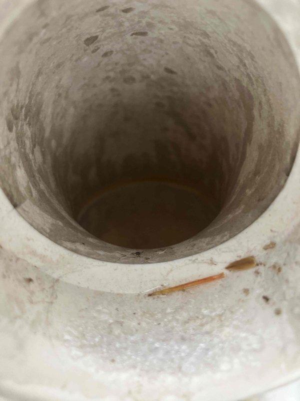 Diagnosed 10+ year old furnace with complete heat exchanger failure causing system non-operation. Visual inspection revealed significant deterioration and corrosion of heat exchanger. Reviewed options with customer for heat exchanger replacement or complete system upgrade.