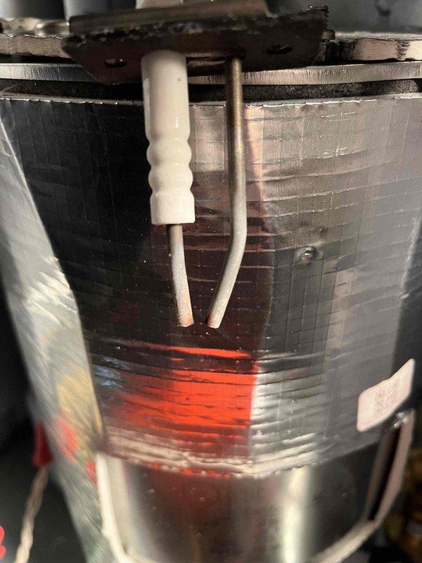 Performed annual heat inspection on 1-year-old boiler under Partner Plan. Identified and sealed small air leak at expansion tank port. Customer declined estimate for tank replacement at this time.