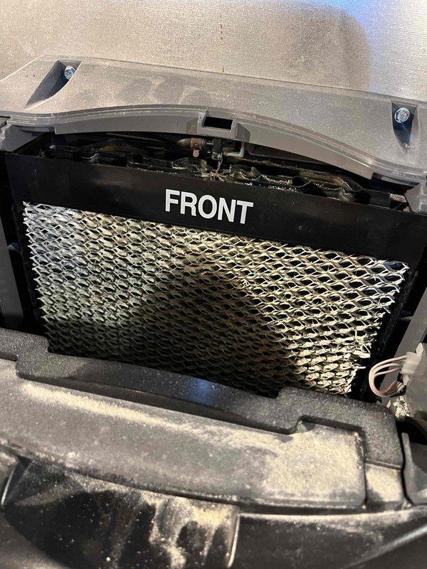 Performed annual heat inspection on 6-year-old furnace under Partner Plan. Identified and replaced defective flame sensor with dead spot during service. Documented operational UVPhotoMax Advanced Oxidation Air Purification System and inspected air filter components.