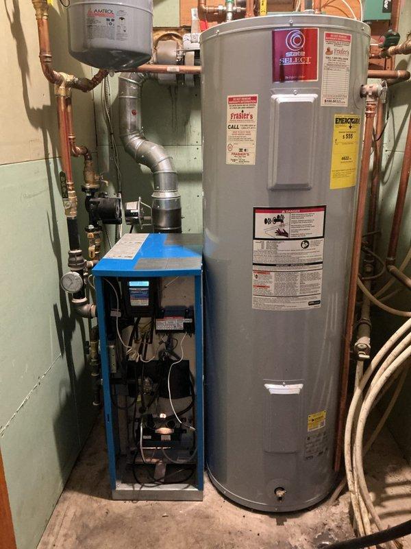 Replaced faulty pilot assembly on Buderus GC 144 boiler with new G224E/128 pilot assembly (part #5181652), including installation of 1/4" pilot tubing with new nuts and ferrule. Conducted comprehensive safety check after installation to verify proper ignition and confirm unit is operating within manufacturer specifications.