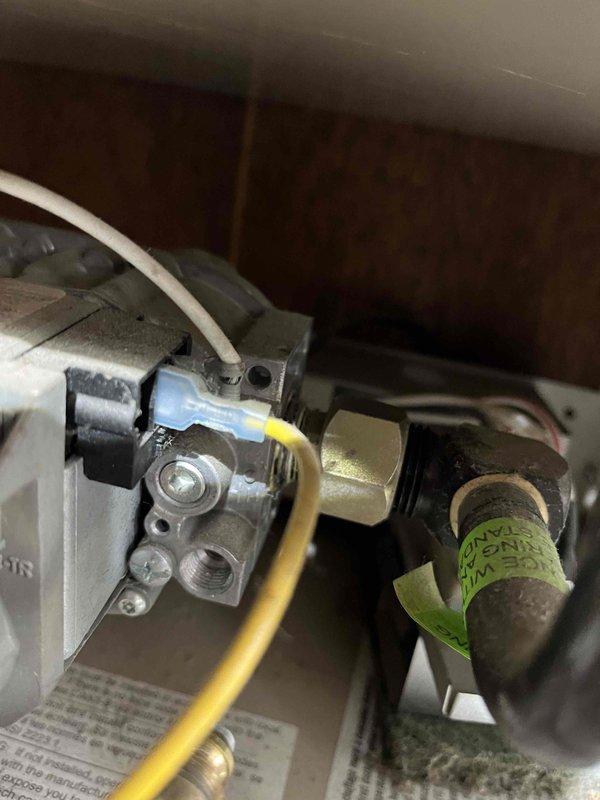 Replaced pilot assembly and sight glass gasket on HVAC unit per sold repair authorization. Performed operational testing after component replacement, confirming system has returned to normal function with proper ignition sequence.