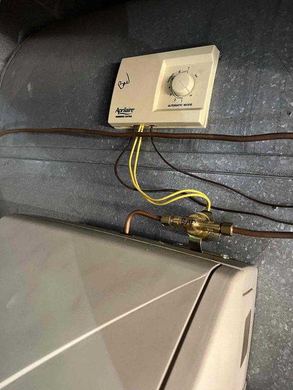 Responded to service call for multiple non-functioning humidifiers. Diagnosed two faulty humidistats and two defective solenoids across the building's humidification system. Strategically redistributed functional components to ensure operational humidifiers on each side of the building and presented remediation options for the remaining non-functional units.