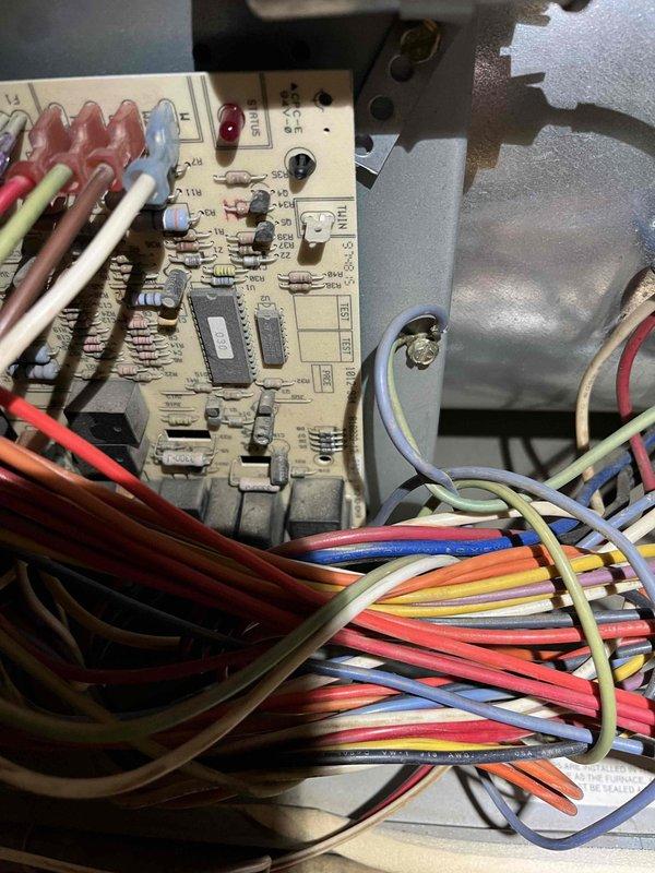 Installed customer-supplied Honeywell T9 Wi-Fi thermostat in upper garage/boat house, replacing existing unit. Installed C-wire adapter and completed necessary wiring to older furnace system after conducting required technical research. All connections were properly terminated and system functionality verified.