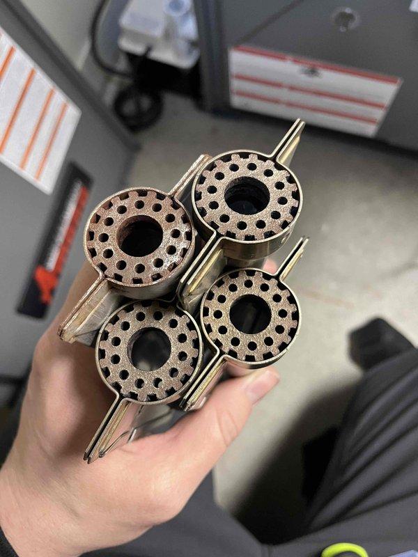 Performed annual partner plan maintenance on furnace. Identified multiple issues including flame sensor dead spot, igniter buildup, and burner corrosion. Replaced igniter during service visit; customer opted to defer replacement of remaining components until fall before next heating season.