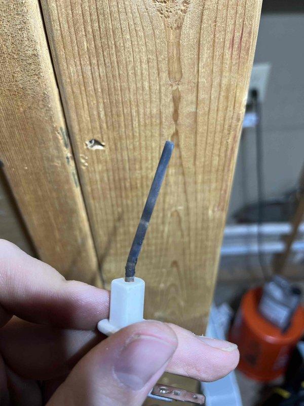 Completed annual boiler inspection in lower level of home, documenting flame sensor and igniter corrosion along with high temperature differential. Documented condition of tankless water heater system and electrical connections. Communicated service options to customer via email.