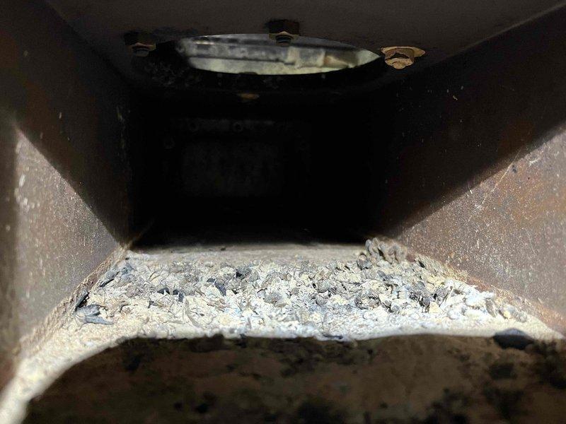 Performed annual furnace inspection, identifying multiple issues including a low capacitor, corroded pilot assembly, intermittent blower motor clicking, and short cycling. Replaced capacitor to restore proper operation and documented significant dust/debris accumulation in ductwork and corrosion on system components via photos. Customer accepted recommendation for comfort advisor consultation to address remaining concerns.